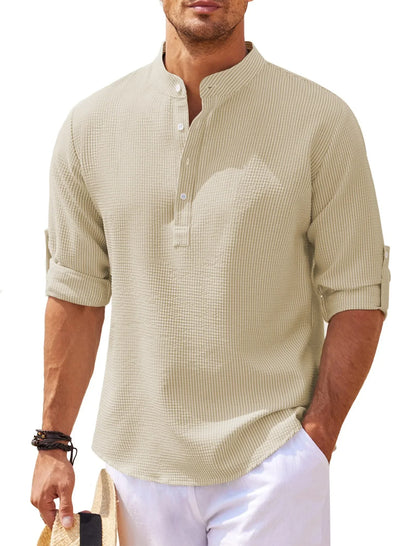 Polo uomo con bottoni – T-shirt elegante in cotone per occasioni casual