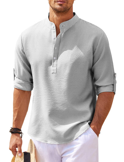 Polo uomo con bottoni – T-shirt elegante in cotone per occasioni casual