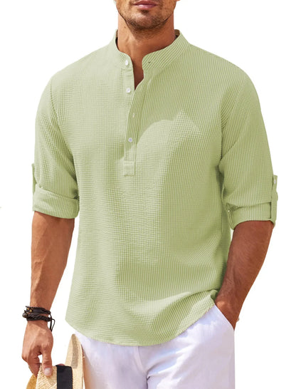 Polo uomo con bottoni – T-shirt elegante in cotone per occasioni casual